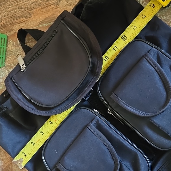 Franco Valentino Black Vegan Backpack UNISEX. (BIN 002) main image 9